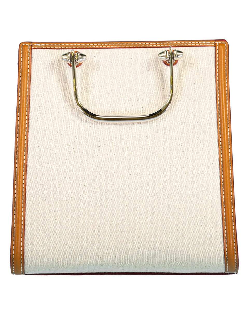 ALEXANDER MCQUEEN-The Short Story Bag - Natural-MULTI
