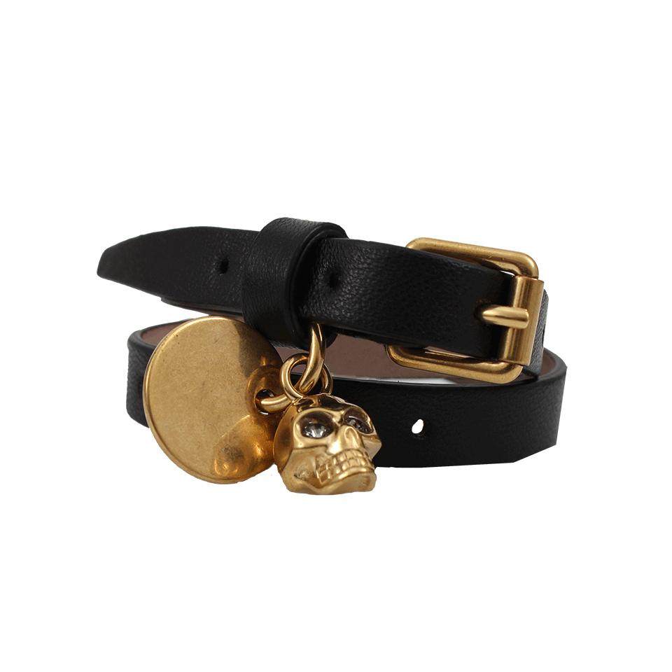ALEXANDER MCQUEEN-Double Wrap Bracelet-