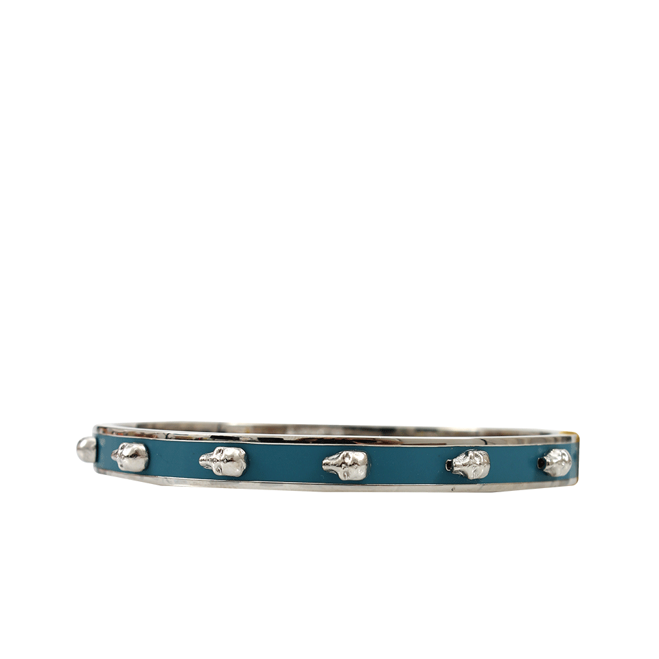 ALEXANDER MCQUEEN-3-D Skull Cuff-
