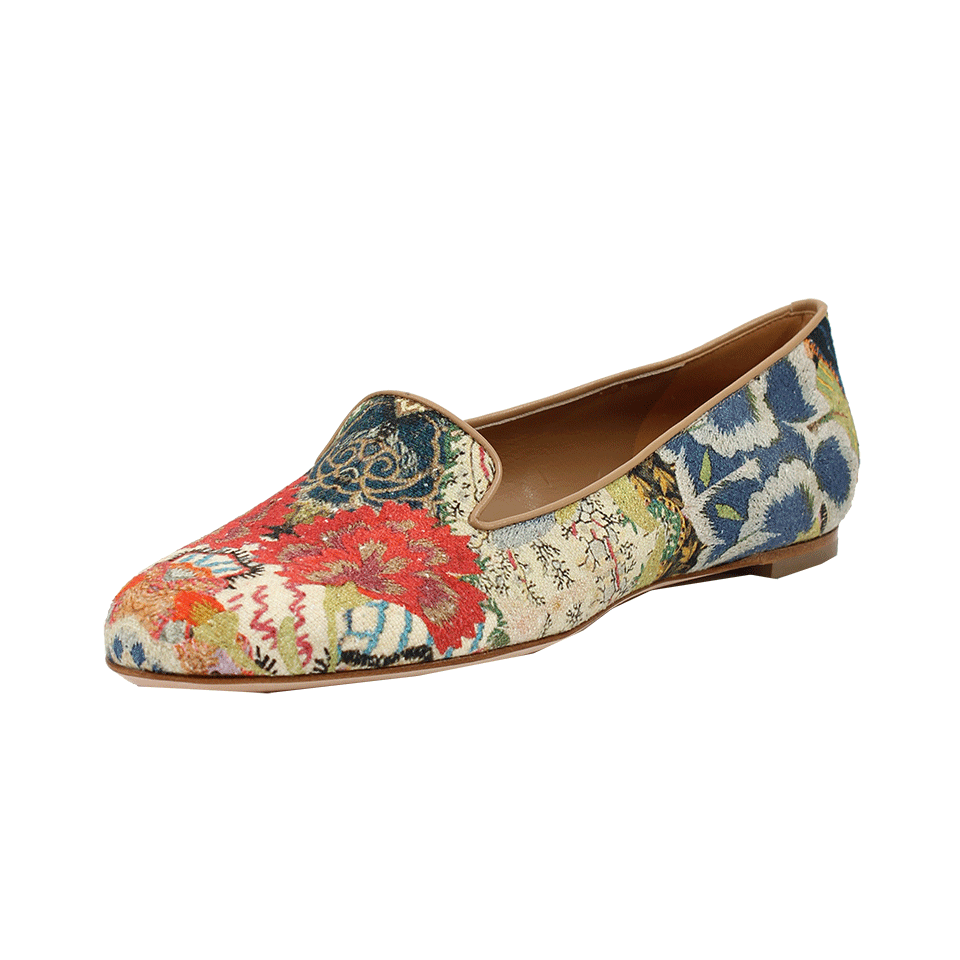 ALEXANDER MCQUEEN-Patchwork Print Loafer-