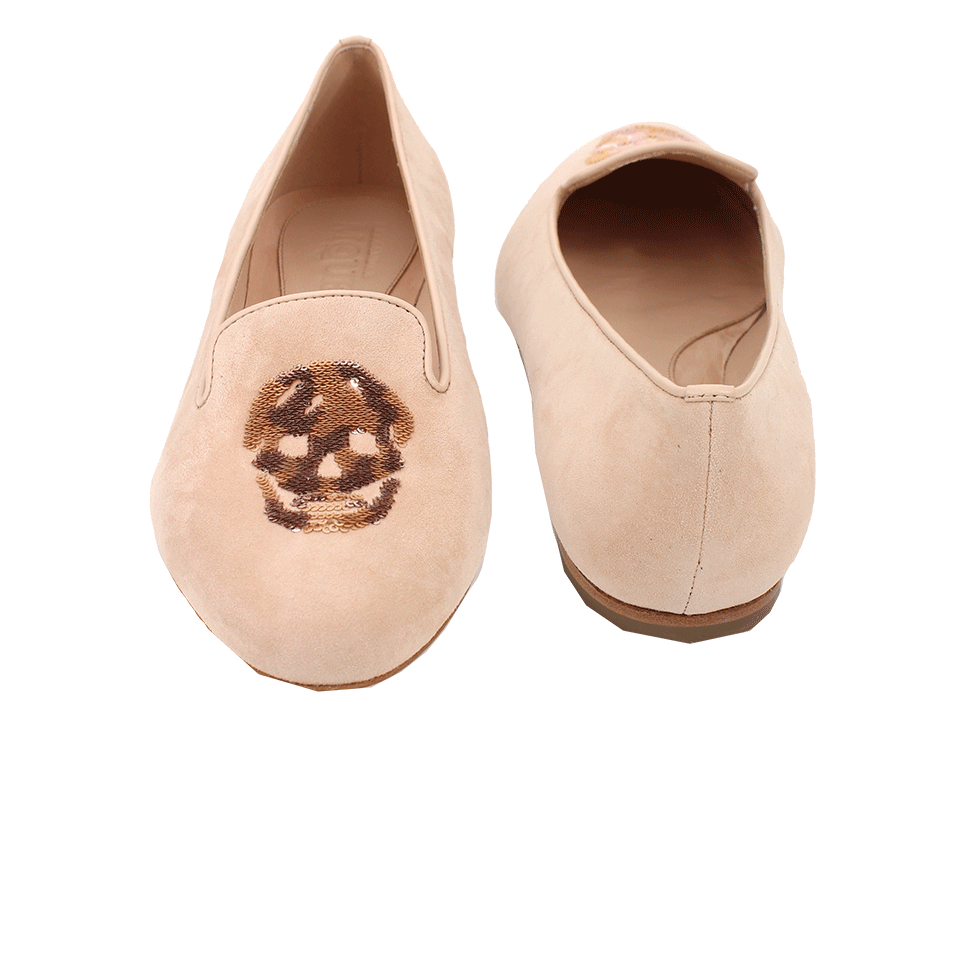 ALEXANDER MCQUEEN-Skull Slipper-