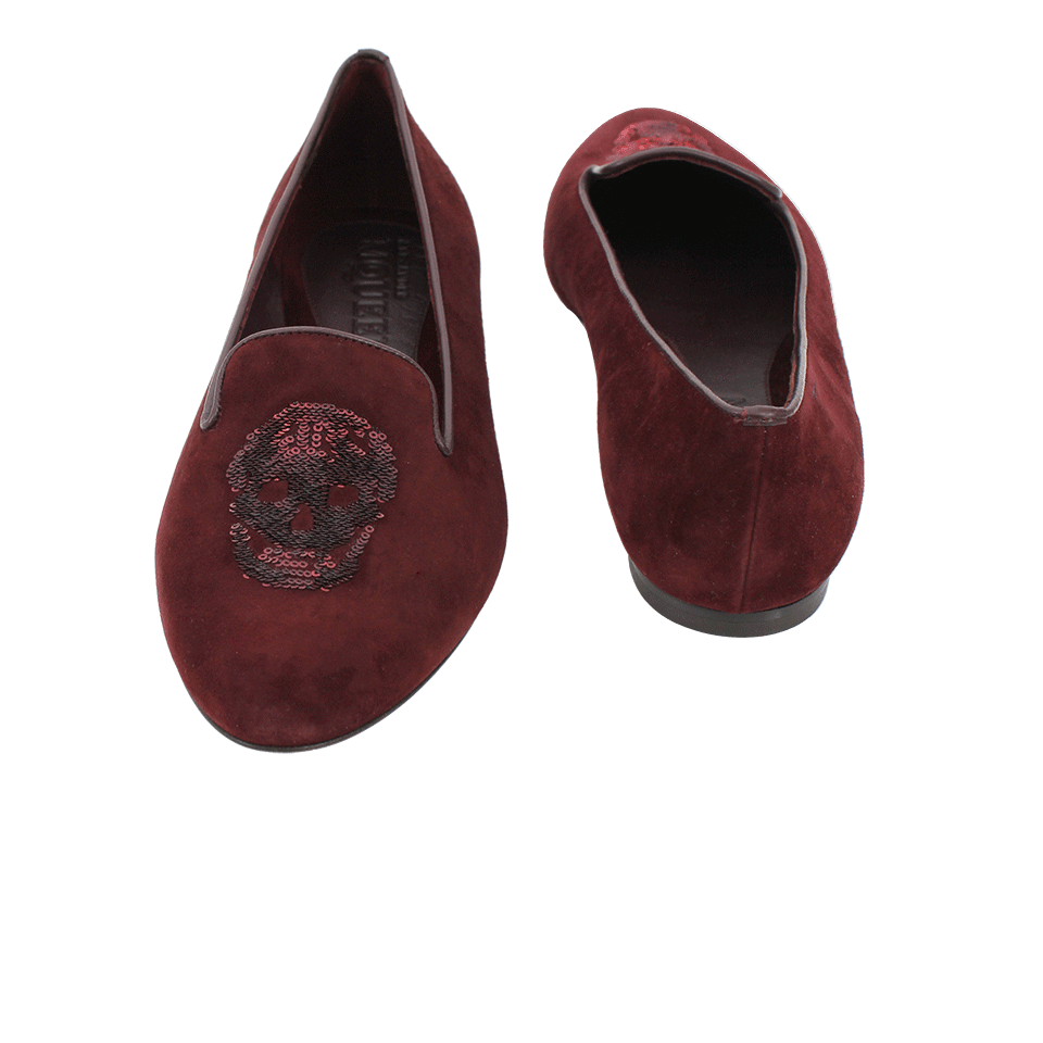 ALEXANDER MCQUEEN-Skull Slipper-