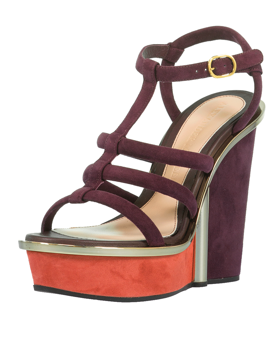ALEXANDER MCQUEEN-Cage Wedge-
