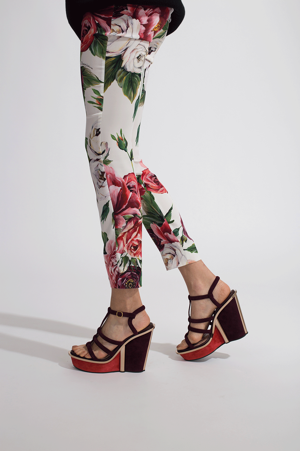 ALEXANDER MCQUEEN-Cage Wedge-
