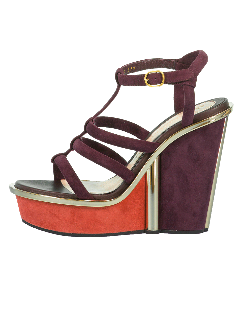 ALEXANDER MCQUEEN-Cage Wedge-