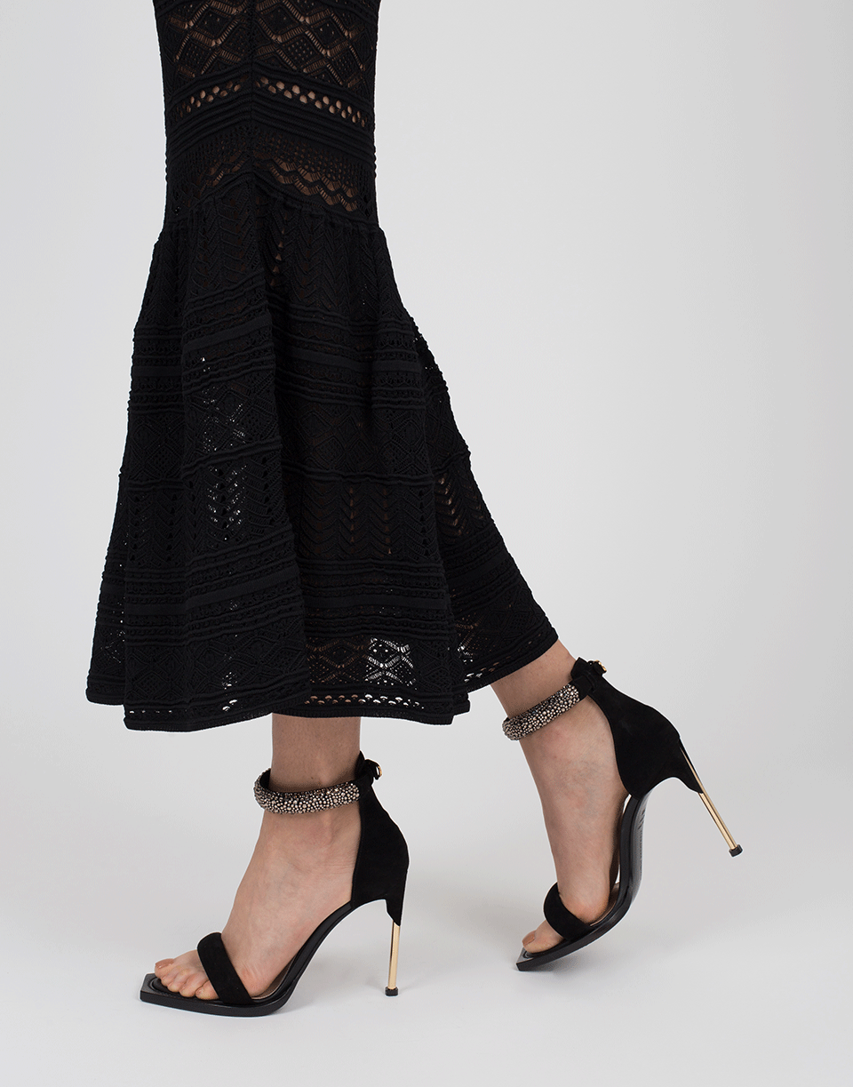 ALEXANDER MCQUEEN-Ankle Strap Sandal-