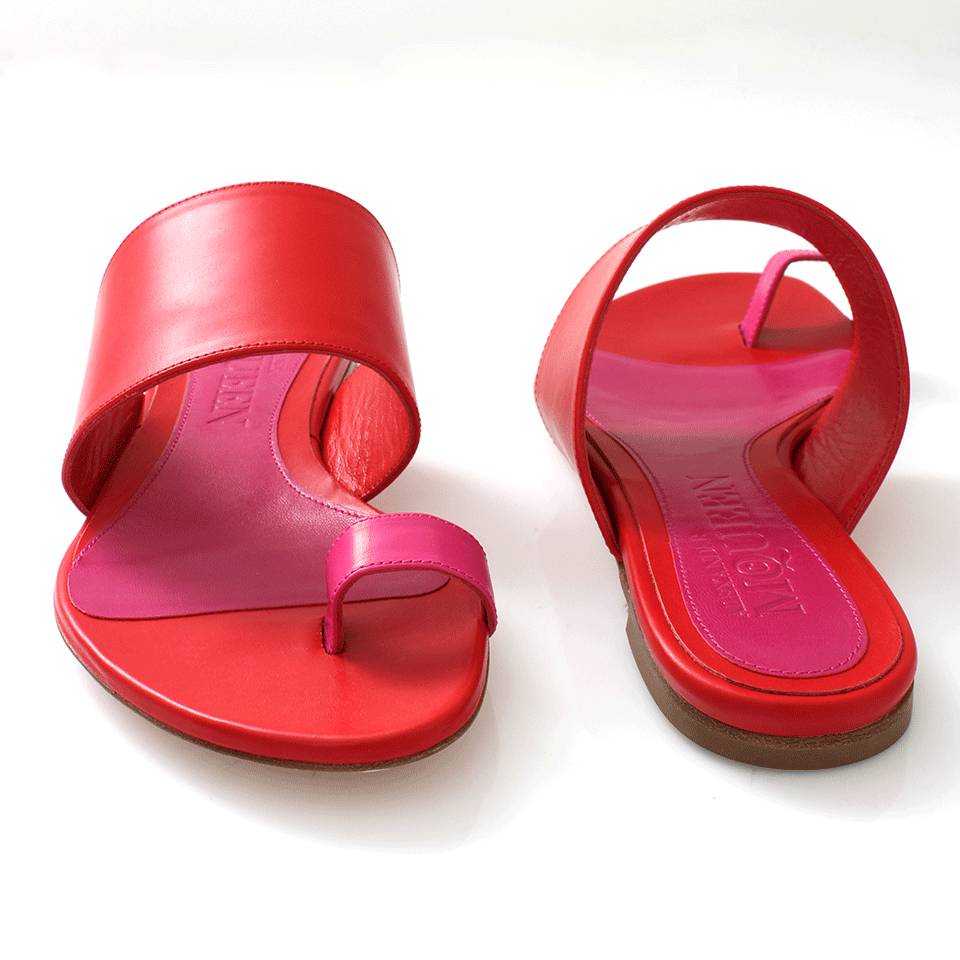 ALEXANDER MCQUEEN-Toe Ring Sandal-