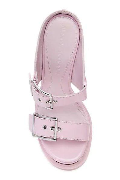 ALEXANDER MCQUEEN-Platform Buckle Sandal-