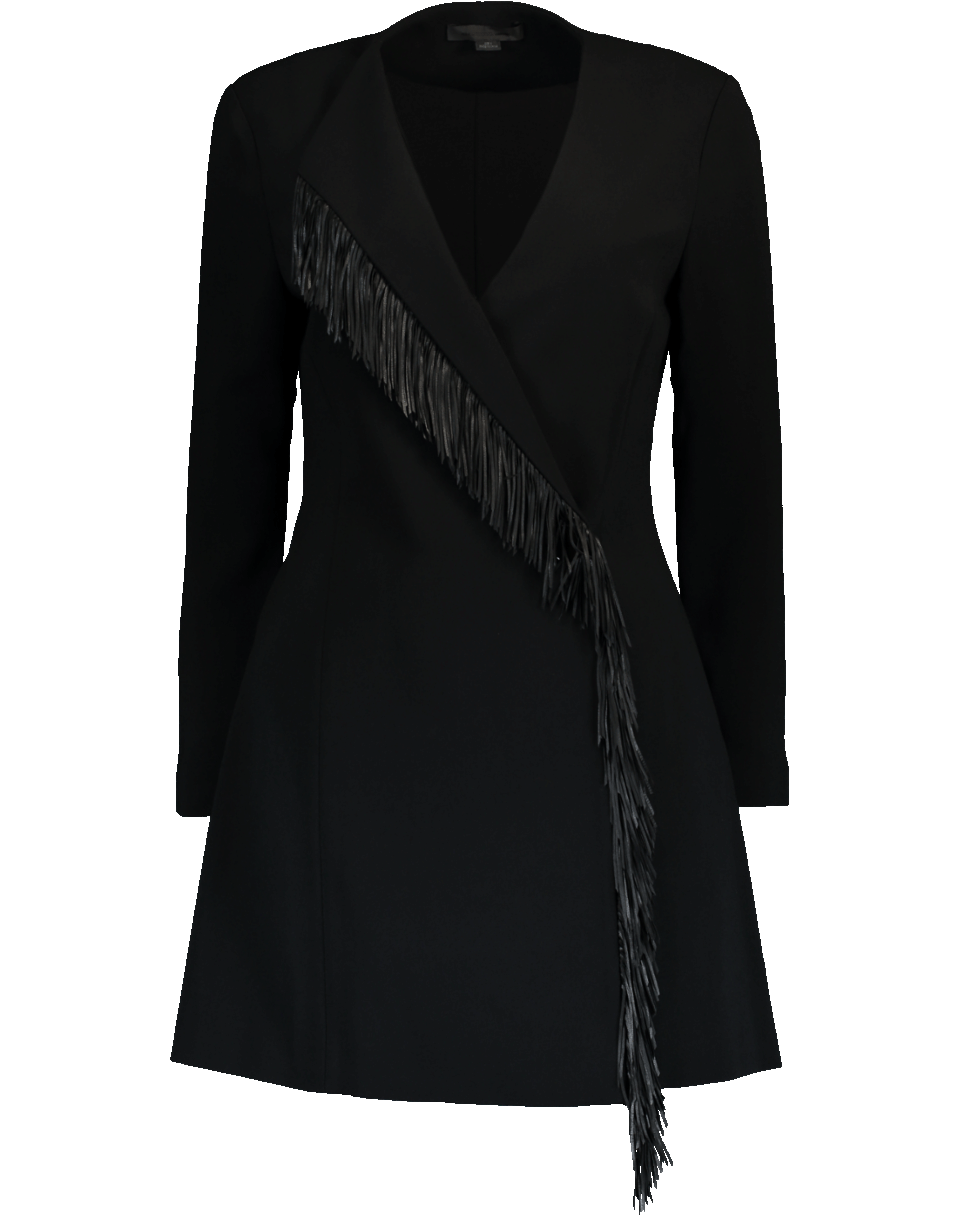ALEXANDER WANG-Fringe A-Line Dress-
