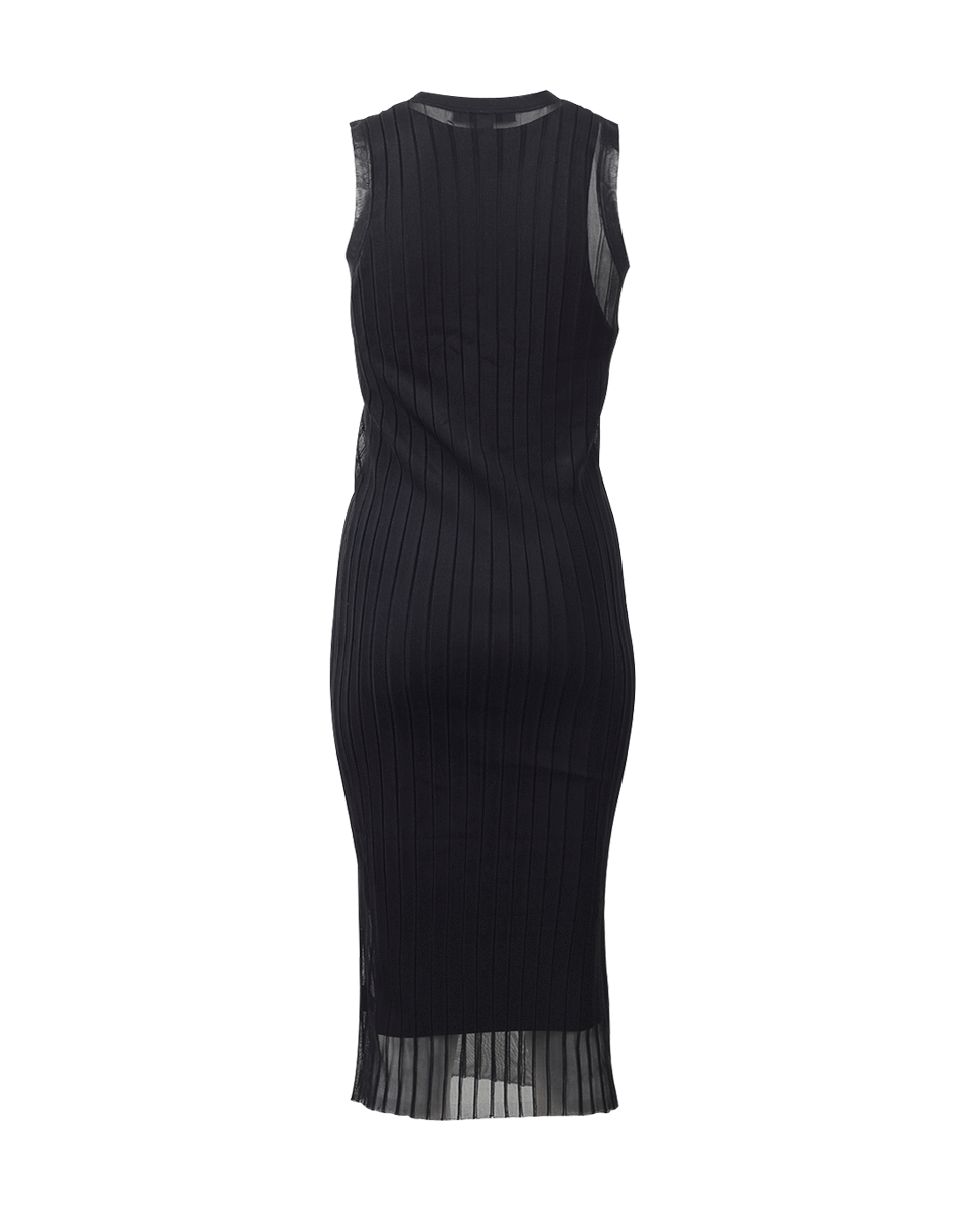 ALEXANDER WANG-Ribbed Tank Dress-