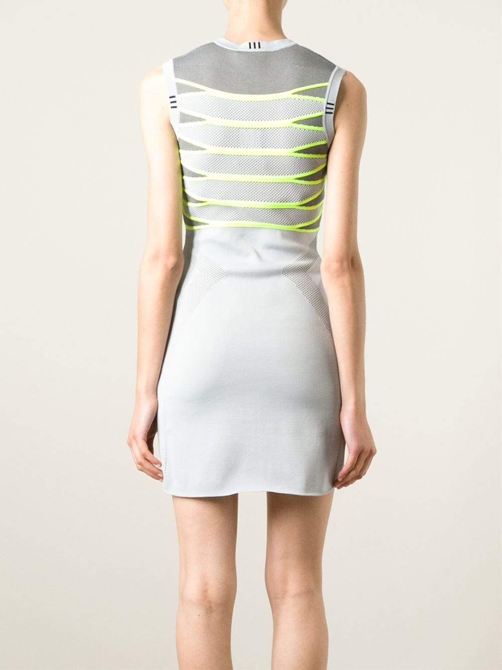 ALEXANDER WANG-Engineered Mesh Tank Dress-