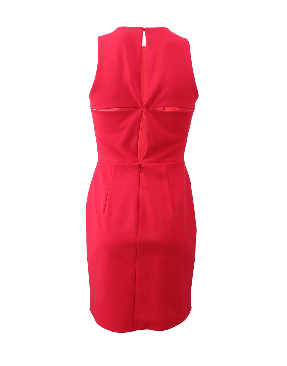 ALEXANDER WANG-Back Slit Dress-POPPY