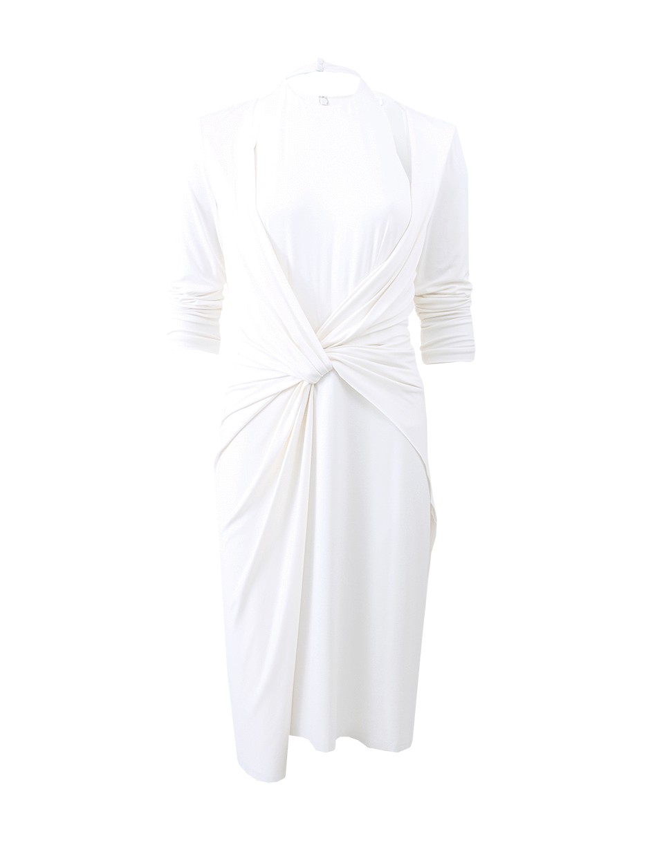 ALEXANDER WANG-Twist Front Halter Dress-