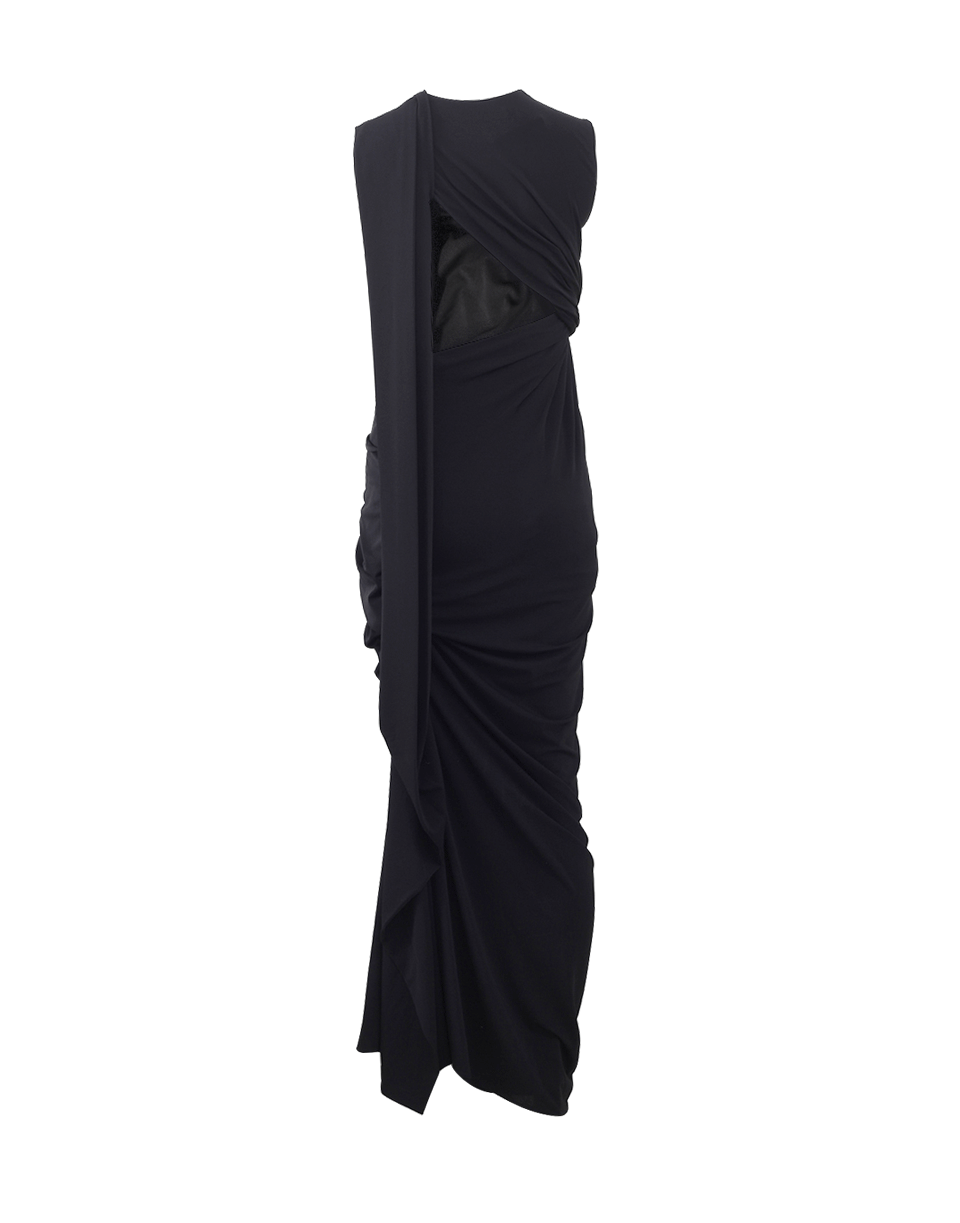 ALEXANDER WANG-Draped Panel Gown-