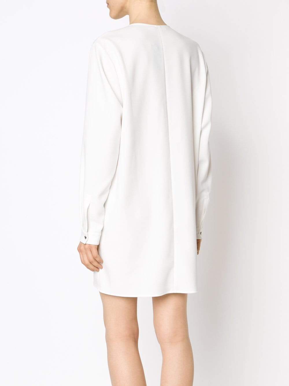 ALEXANDER WANG-Front Pleat T-Shirt Dress-