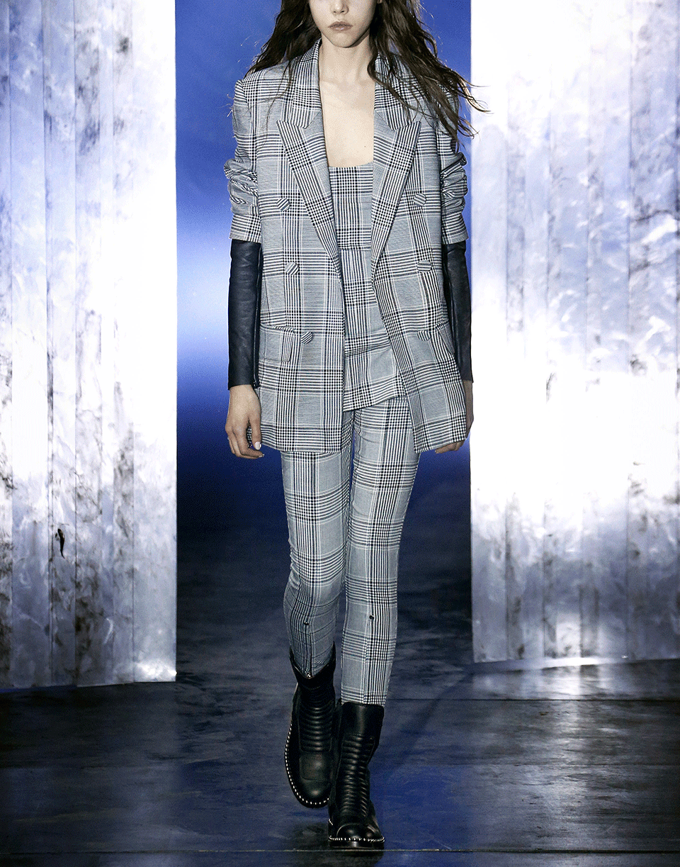 ALEXANDER WANG-Single Breasted Jacket-