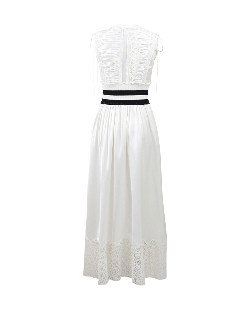 ALEXANDER WANG-Pleated Zip-Up Vest Tunic-