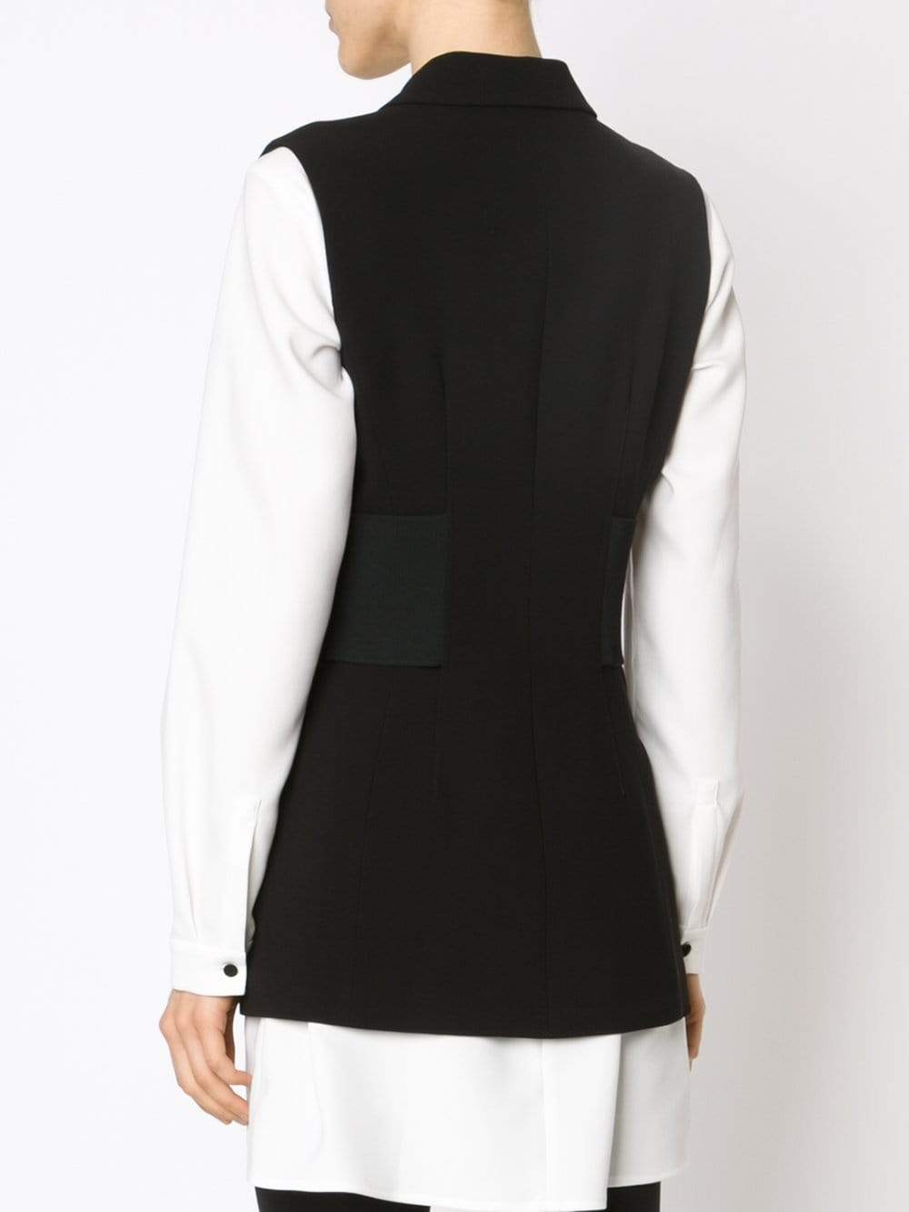 ALEXANDER WANG-Elasticized Belted Slim Vest-