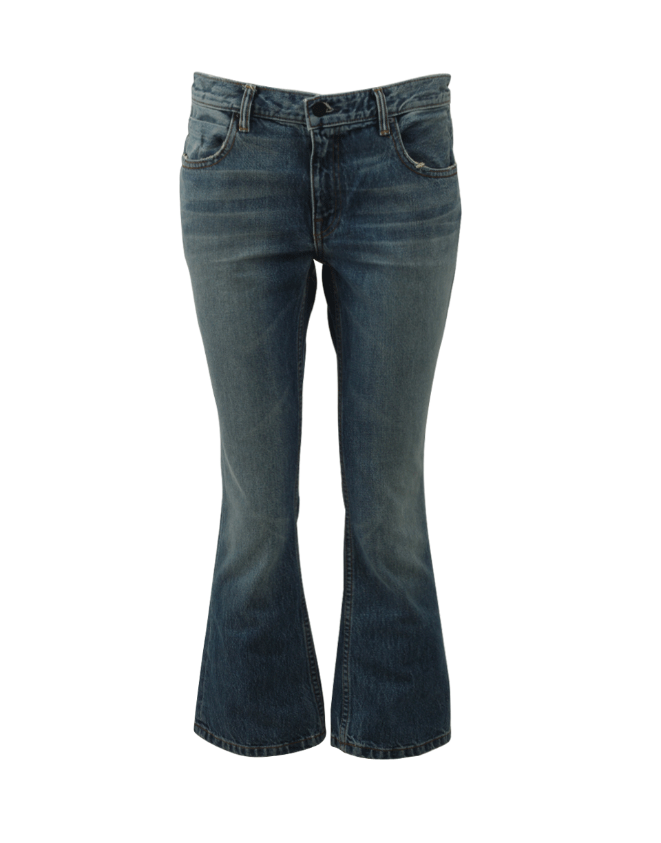 ALEXANDER WANG-Trap Crop Boot Leg Jean-