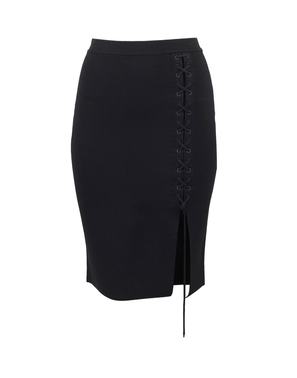 ALEXANDER WANG-Side Lace Up Skirt-