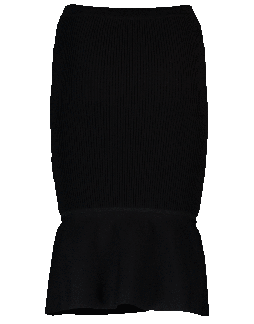 ALEXANDER WANG-Ribbed Skirt-