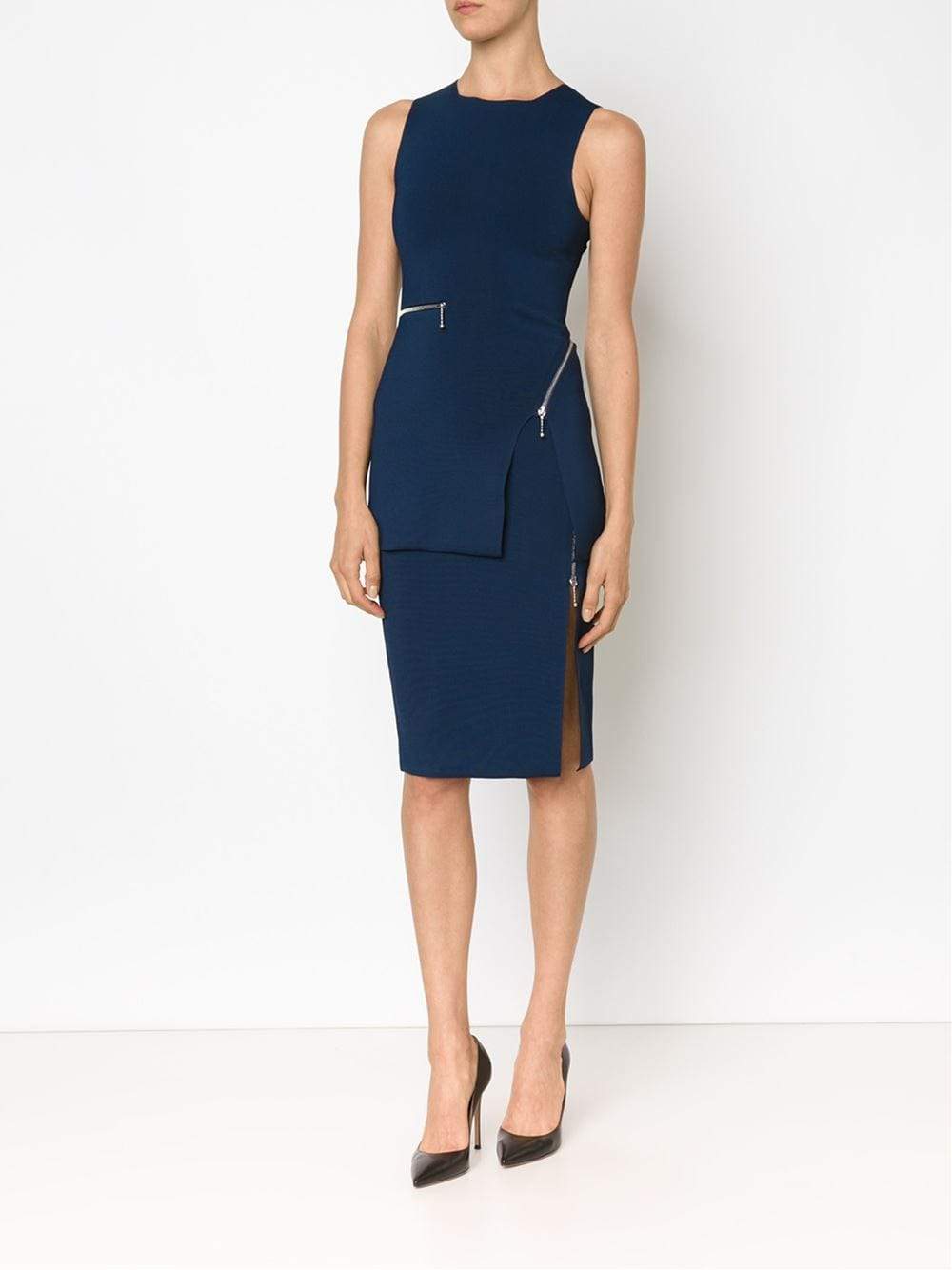 ALEXANDER WANG-Zip Detail Pencil Skirt-