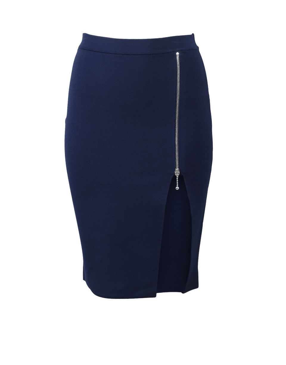ALEXANDER WANG-Zip Detail Pencil Skirt-