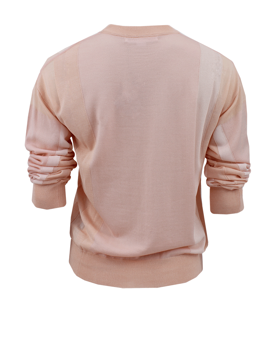 ALEXANDER WANG-Long Sleeve Wide Neck Pullover-