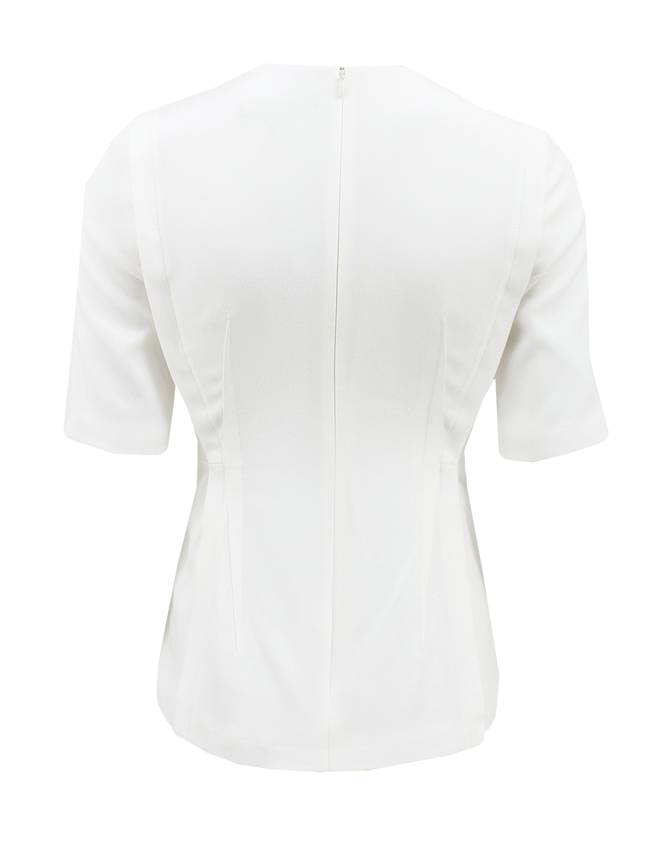 ALEXANDER WANG-Elbow Sleeve Exposed Dart Top-