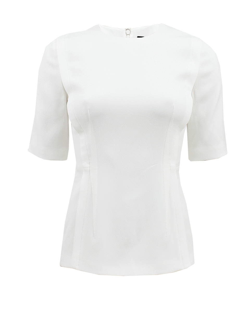 ALEXANDER WANG-Elbow Sleeve Exposed Dart Top-
