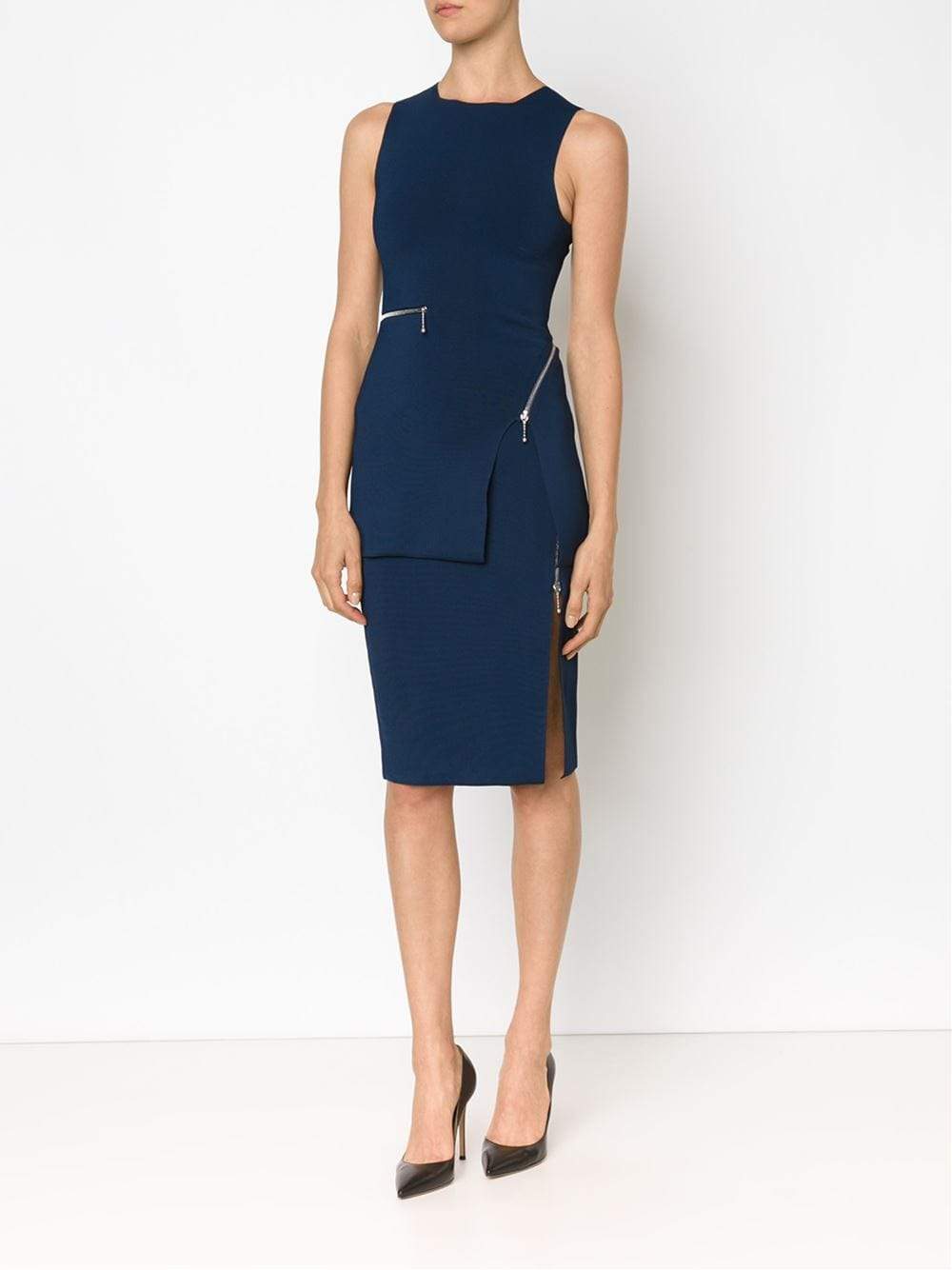 ALEXANDER WANG-Asymmetric Zip Detail Tank-