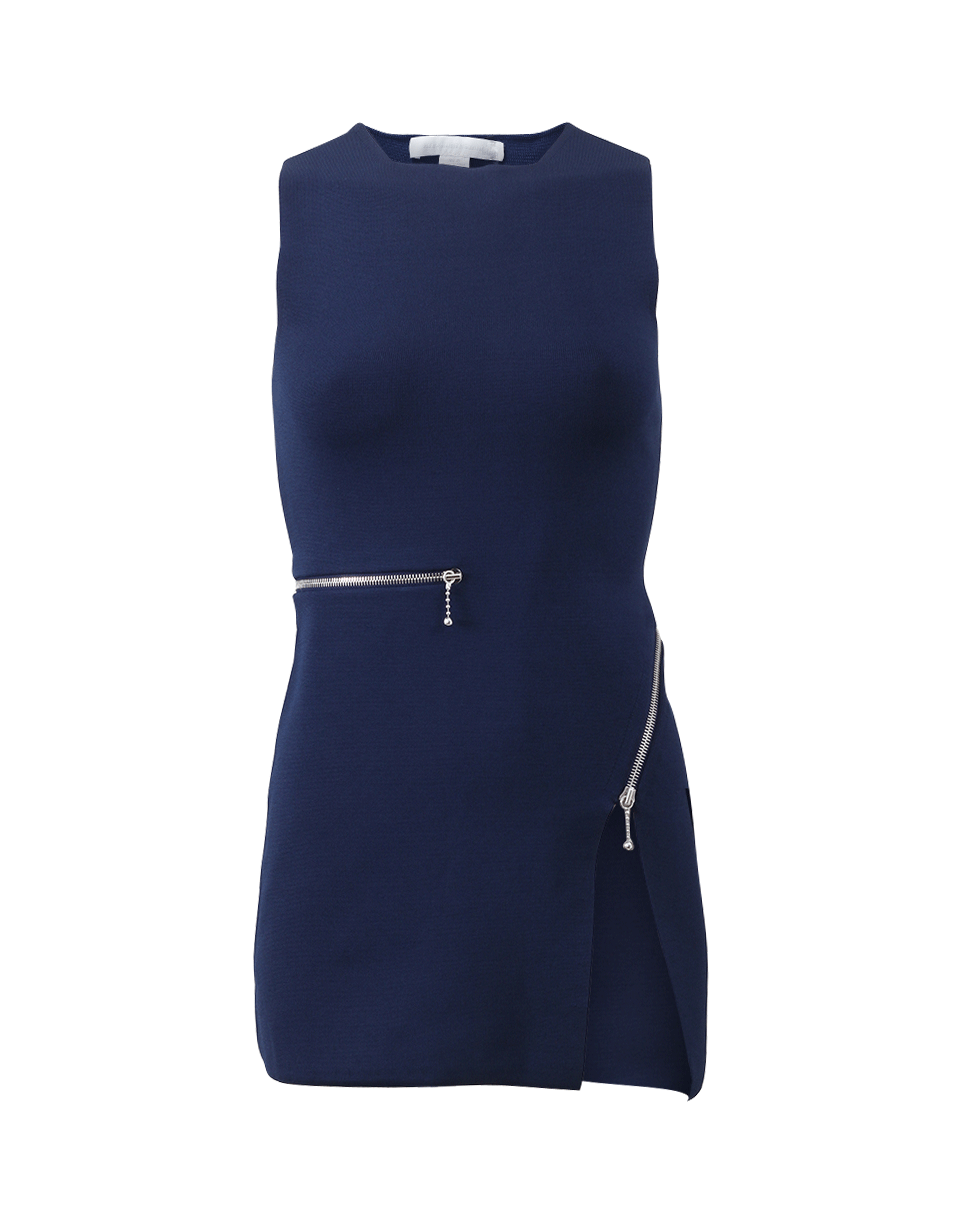 ALEXANDER WANG-Asymmetric Zip Detail Tank-