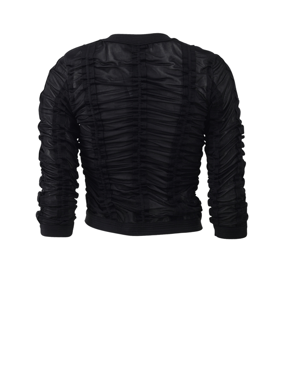 ALEXANDER WANG-Ruched Jacket-