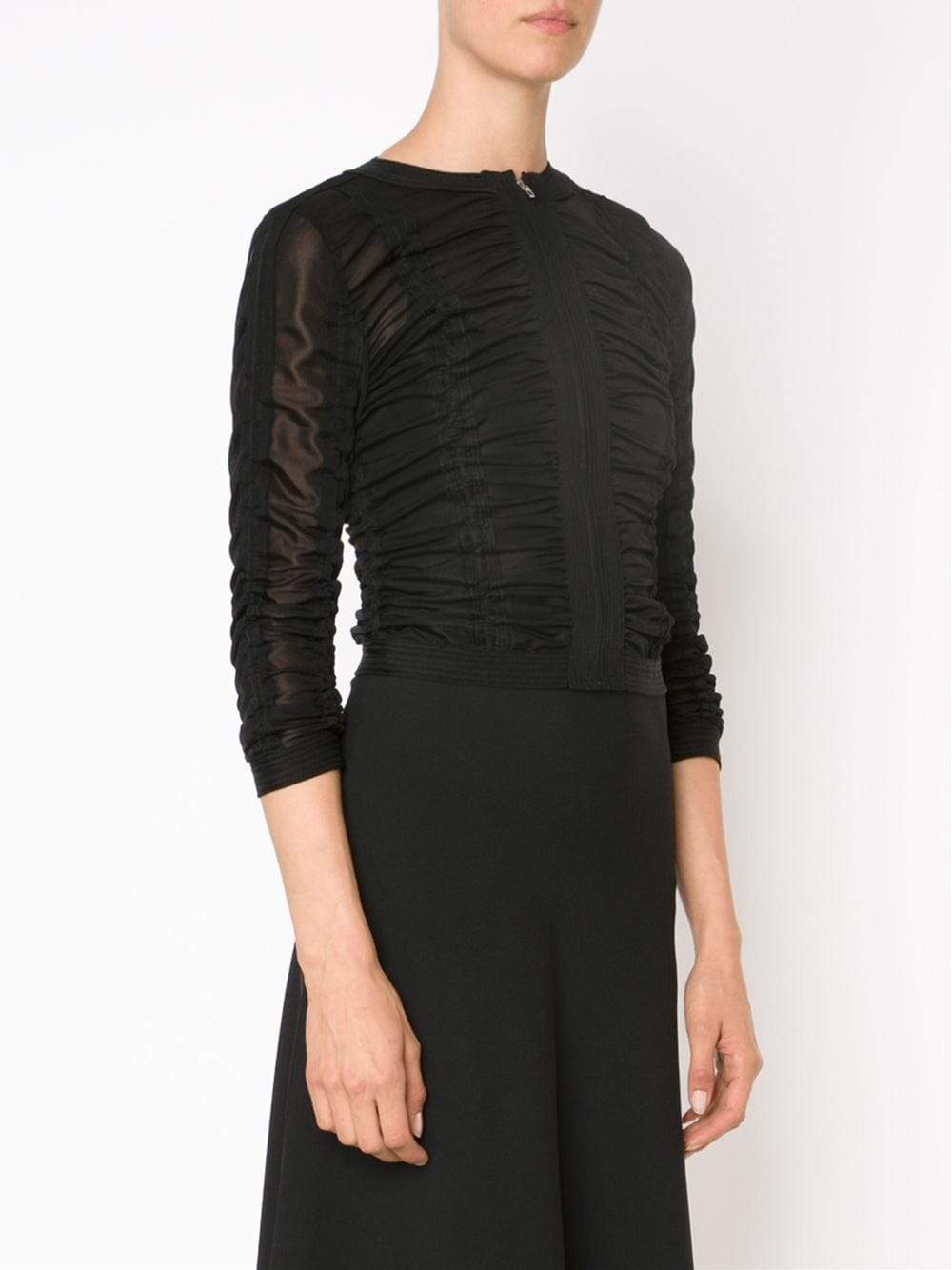 ALEXANDER WANG-Ruched Jacket-