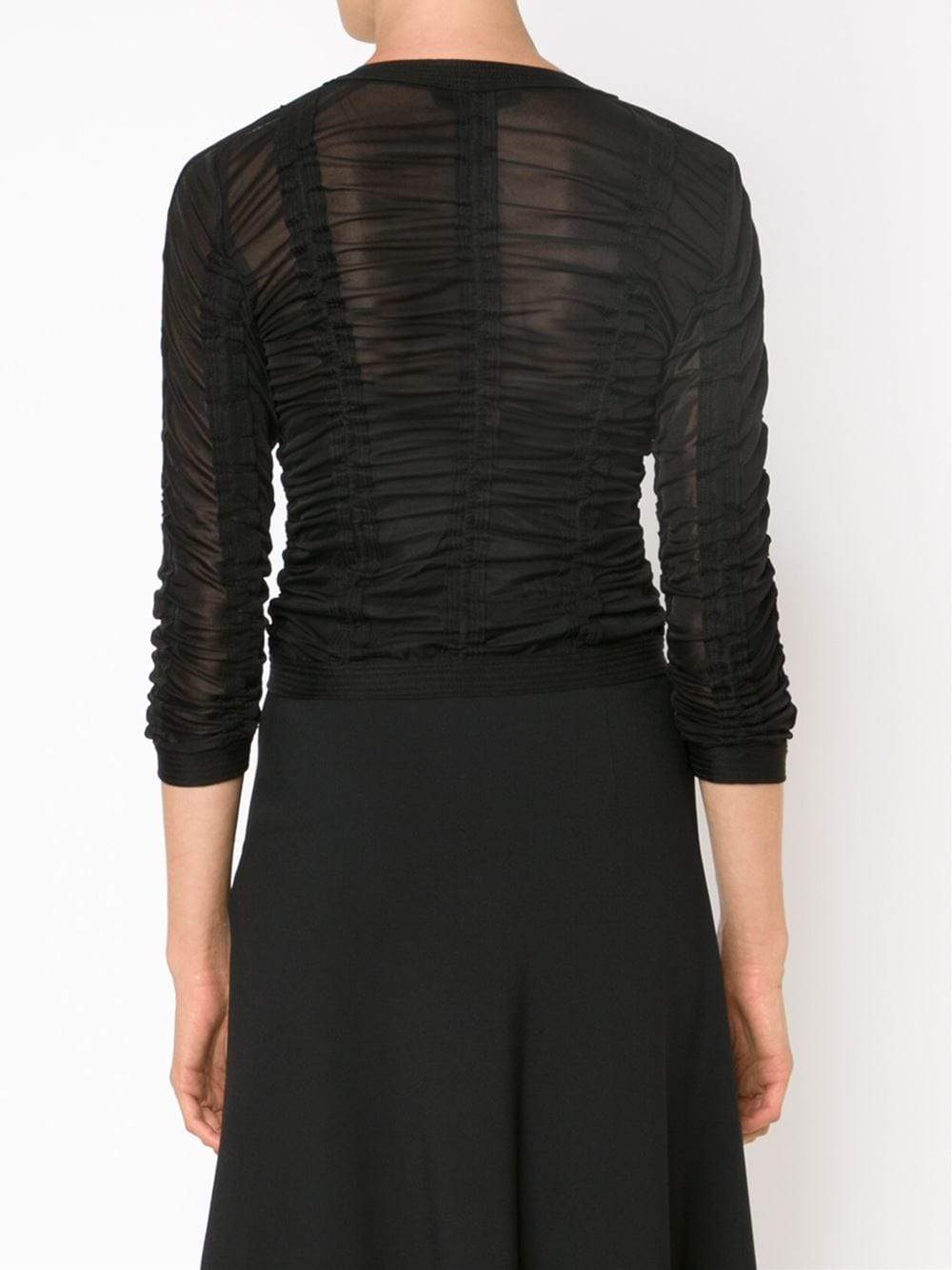 ALEXANDER WANG-Ruched Jacket-