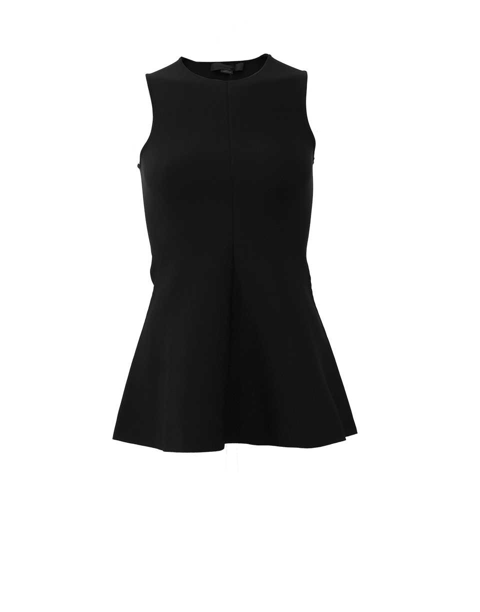 ALEXANDER WANG-Peplum Top With Belt-