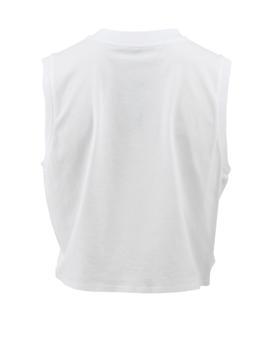 ALEXANDER WANG-Barcode Logo Tank-