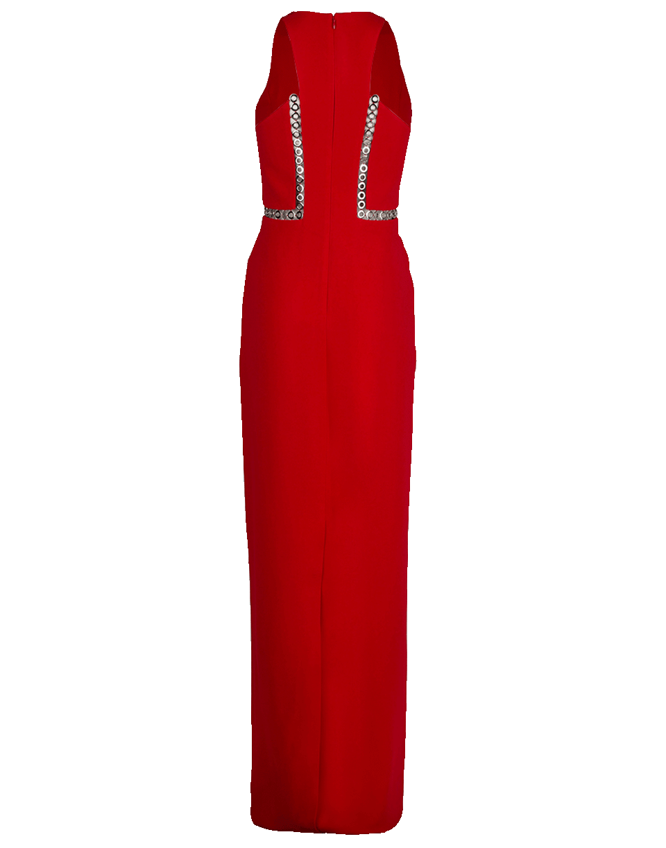 alexanderwang-Racerback Column Dress-RED