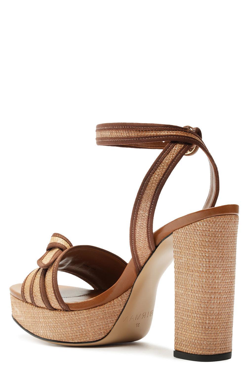 Grosgrain Raffia Platform Sandal-ESPRDKBR-36-SHOESANDAL-ALEXANDRE BIRMAN