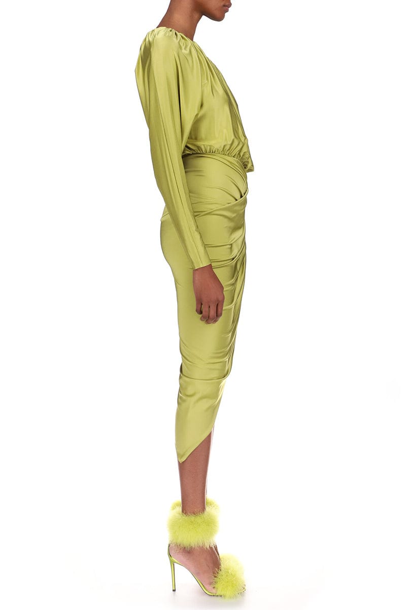 ALEXANDRE VAUTHIER-One Shoulder Dress-