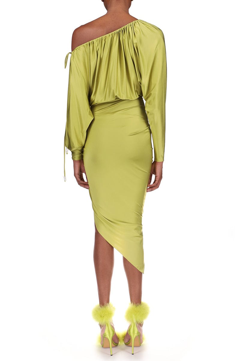 ALEXANDRE VAUTHIER-One Shoulder Dress-