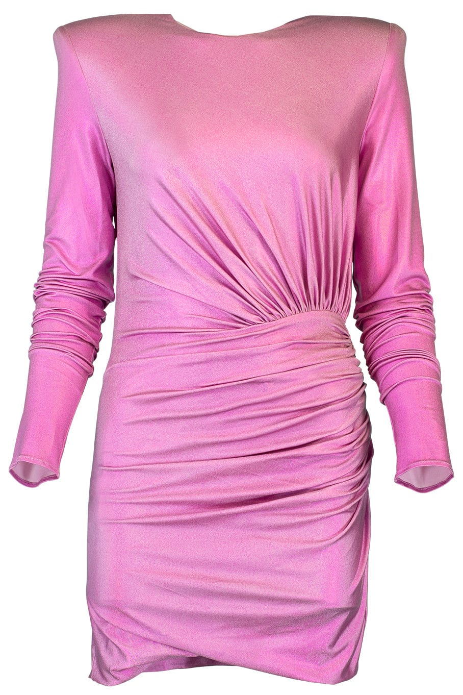 ALEXANDRE VAUTHIER-Mini Metallic Dress-