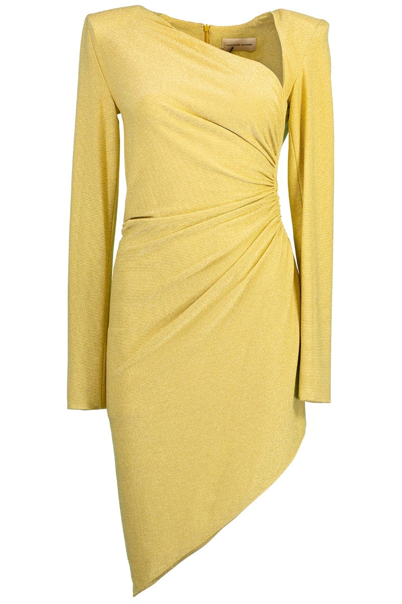 ALEXANDRE VAUTHIER-Asymmetric Long Sleeve Dress-