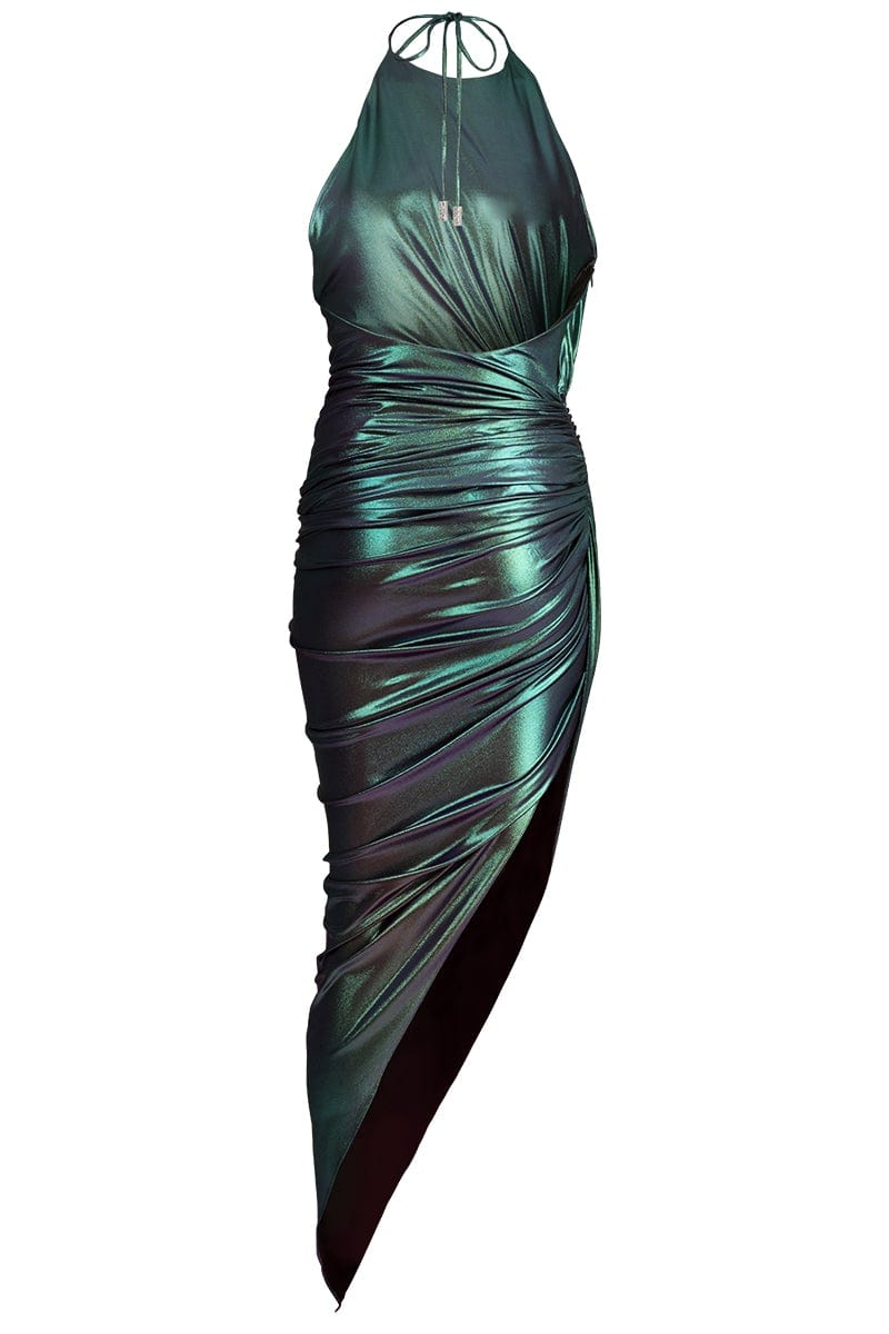 ALEXANDRE VAUTHIER-Halter Dress-ELECTBLU