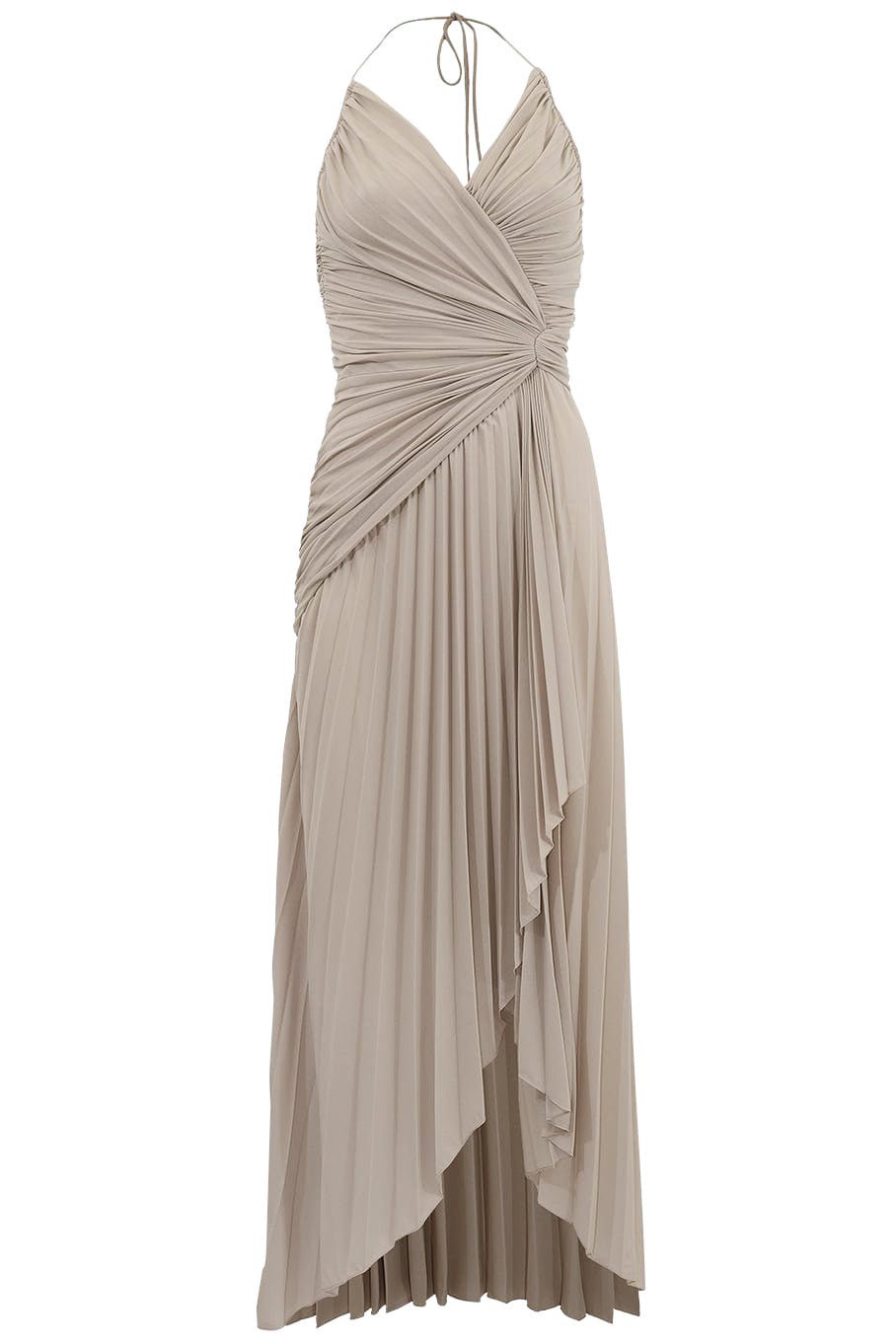 ALEXANDRE VAUTHIER-Long Pleated Dress-