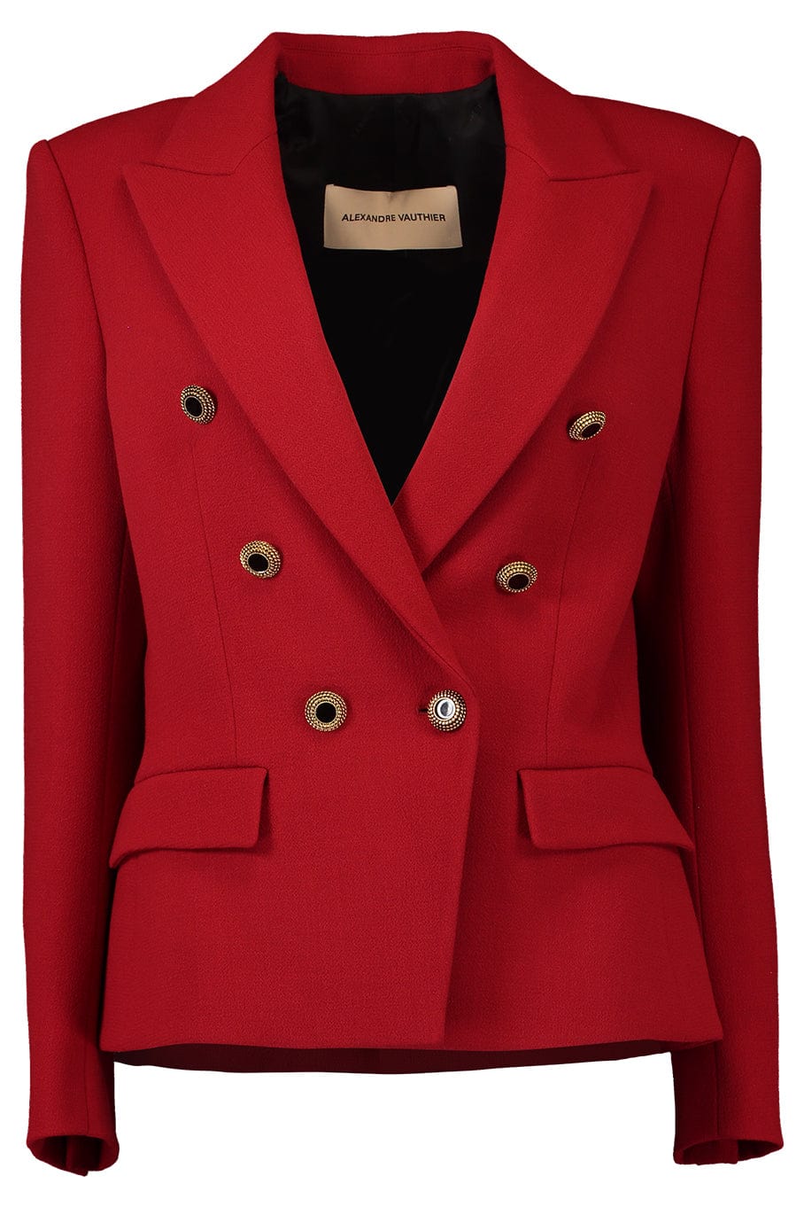 ALEXANDRE VAUTHIER-Wool Blazer-RED