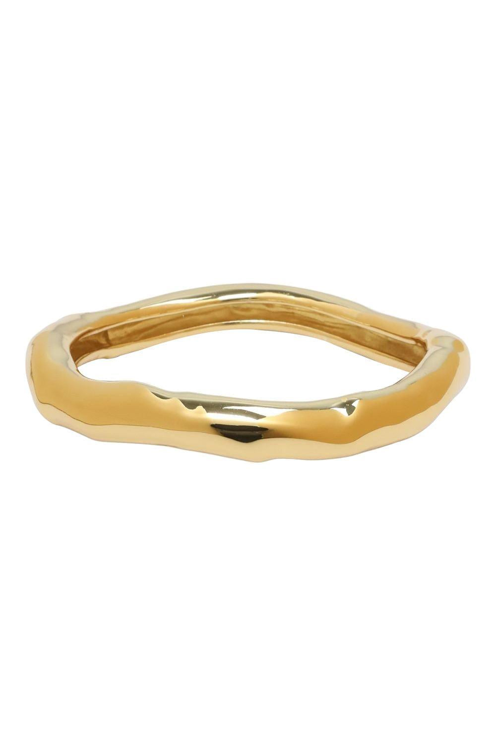 Small Molten Bangle Bracelet-SILVER-JEWELRYBOUTIQUEBRACELET O-ALEXIS BITTAR