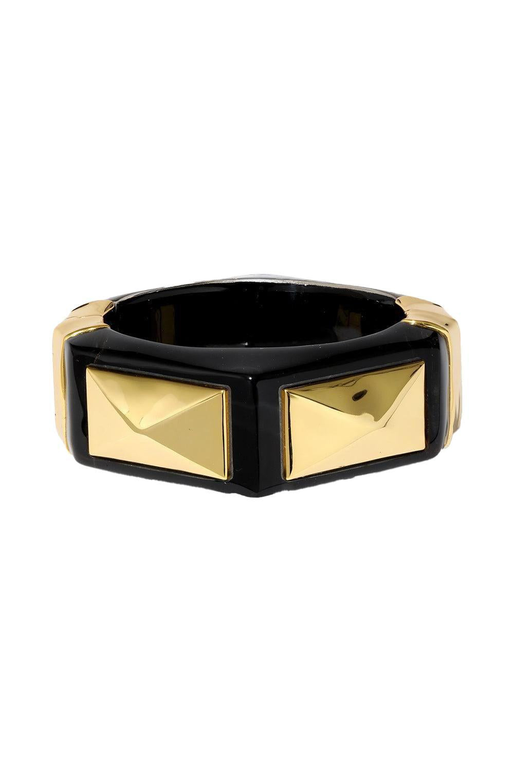 Luminous Armor Bracelet-ONYX-JEWELRYBOUTIQUEBRACELET O-ALEXIS BITTAR