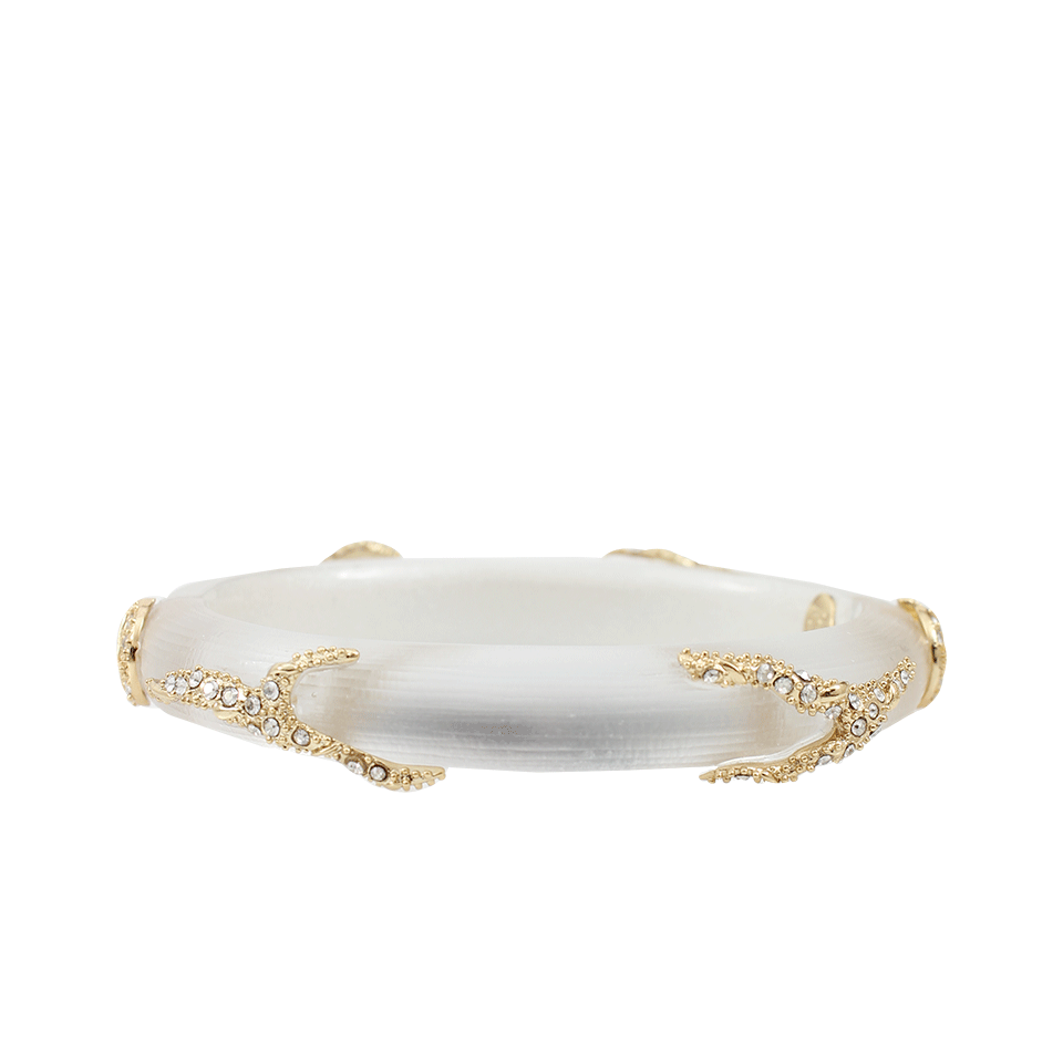 ALEXIS BITTAR-Pave Vine Hinge Bracelet-CRYSTAL