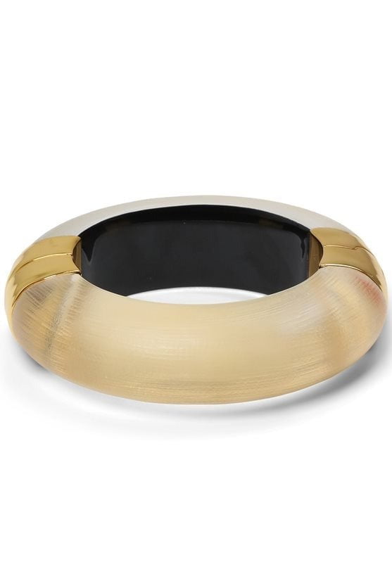 ALEXIS BITTAR-Large Molten Bracelet - Gold-GOLD